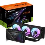 Gigabyte NVIDIA GeForce RTX 5080 Aorus Extreme 16GB GDDR7 Graphics Card PCIE 5.0 - 2 Slot - 1x 16 Pin Power - 360 AIO Cooling - Minimum 850W PSU