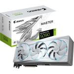 Gigabyte NVIDIA GeForce RTX 5090 Aorus Master ICE 32GB GDDR7 Graphics Card PCIE 5.0 - 3.5 Slot - 1x 16 Pin Power - Minimum 1000W PSU