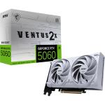 MSI NVIDIA GeForce RTX 5060 8G VENTUS 2X OC WHITE 8GB GDDR7 Graphics Card PCIE 5.0 - 2 Slot - 1x 8 Pin Power - Minimum 550W PSU