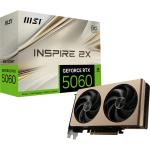 MSI NVIDIA GeForce RTX 5060 8G INSPIRE 2X OC 8GB GDDR7 Graphics Card PCIE 5.0 - 2 Slot - 1x 8 Pin Power - Minimum 600W PSU