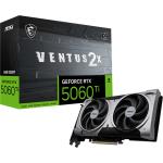 MSI NVIDIA GeForce RTX 5060 Ti 16G VENTUS 2X PLUS 16GB GDDR7 Graphics Card PCIE 5.0 - 2 Slot - 1x 8 Pin Power - Minimum 650W PSU