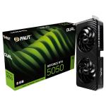 Palit Dual NVIDIA GeForce RTX 5050 8GB Graphics Card 2 Slot - 1x 8 Pin Power - Minimum 550W PSU