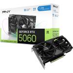 PNY NVIDIA GeForce RTX 5060 8GB GDDR7 OC Dual Fan Graphics Card PCIE 5.0 - 2 Slot - 1x 8 Pin Power - Minimum 550W PSU - 3x DisplayPort - 1x HDMI