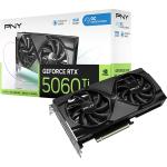 PNY NVIDIA GeForce RTX 5060 Ti OC 8GB GDDR7 Graphics Card PCIE 5.0 - 2 Slot - 1x 8 Pin Power - Minimum 600W PSU