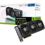 PNY NVIDIA GeForce RTX 5070 OC 12GB GDDR7 Graphics Card PCIE 5.0 - 2.4 Slot - 1x 16 Pin Power - Minimum 650W PSU