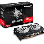 Powercolor Hellhound AMD Radeon RX 6600 XT Graphics Card 8GB GDDR6, PCIE 4.0, Dual Fan, Upto 2593MHz, 2.2 Slot, 3X Display Port, 1X HDMI, 220mm Length, Max 4 Display Out, 1X 8 Pin Power, 500W Or Higher PSU Recommended