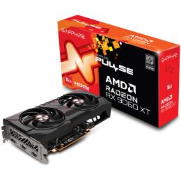 Sapphire PULSE AMD Radeon RX 9060 XT Gaming 16GB GDDR6 Graphics Card PCIE 5.0 - 2.3 Slot - 1x 8 Pin Power - Minimum 450W PSU