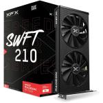 XFX Speedster SWFT210 AMD Radeon RX 7600 8GB GDDR6 Graphics Card PCIE 4.0 - 2 Slot - 1 x 8 pin Power - 550W PSU Required