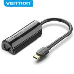 Vention CFBBB  USB-C to Gigabit Ethernet Adapter 0.15M Black
