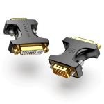 Vention DDDB0  VGA Male to DVI Female Adapter Black