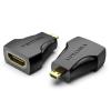 Vention AITB0 Micro HDMI Male to HDMI Female Adapter Black Vention AITB0 Micro HDMI Male to HDMI Female Adapter Black
