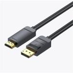 Vention HAGBI 4K DisplayPort to HDMI Cable - 3m - Black