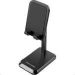 Vention KCQB0  Height Adjustable Desktop Cell Phone Stand Black Aluminum Alloy Type