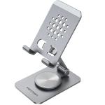 Vention KSDH0  Articulating Desk Phone Stand with 360  Rotatable Base Gray Aluminium Alloy Type