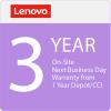 Lenovo 3YR Onsite upgrade from 1YR Courier/Carry-in
