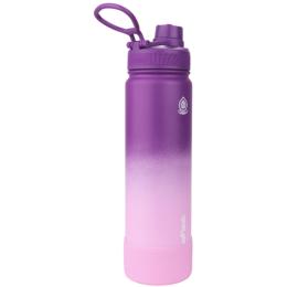 AquaFlask Dream 650 mL (22oz) Water Bottle - Periwinkle, Durable, Leak-Proof and Eco-Friendly, Keeps Drinks Cold for 24 Hours, Keeps Drinks Hot for 12 Hours, Double-walled stainless steel, BPA Free, Designed in California