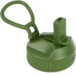 AquaFlask Sports Straw Lid Hunter Green Leak-Proof and Mess-Free Enjoyment