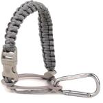 AquaFlask Paracord Stone Grey Durable & Secure, Effortless Carrying