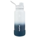 AquaFlask Dream 946 mL (32oz) Water Bottle Lake Side Durable, Leak-Proof and Eco-Friendly, Keeps Drinks Cold for 24 Hours, Keeps Drinks Hot for 12 Hours, Double-walled stainless steel, BPA Free, Designed in California