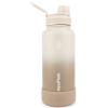 AquaFlask Dream 946 mL (32oz) Water Bottle Vanilla Almond Durable, Leak-Proof and Eco-Friendly, Keeps Drinks Cold for 24 Hours, Keeps Drinks Hot for 12 Hours, Double-walled stainless steel, BPA Free, Designed in California AquaFlask Dream 946 mL (32oz) Water Bottle Vanilla Almond Durable, Leak-Proof and Eco-Friendly, Keeps Drinks Cold for 24 Hours, Keeps Drinks Hot for 12 Hours, Double-walled stainless steel, BPA Free, Designed in California