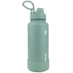 AquaFlask Earth 946mL (32oz) Water Bottle - Celadon Green , Keeps Drinks Cold for 24 Hours, Keeps Drinks Hot for 12 Hours, Double-walled stainless steel, BPA Free, Durable, Leak-Proof and Eco-Friendly, Designed in California