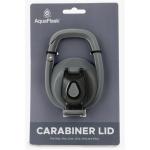 AquaFlask Carabiner Lid Stone Grey Durable & Secure