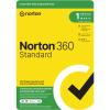 Norton 360 Standard 1 Device - 12 Months 1 User - 10GB PC Cloud Backup - Scam Protection - Includes Secure VPN - 1 Year Pre-Paid Subscription