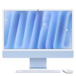 Apple iMac 24" 4.5K Retina Display with Apple M4 Chip - Blue 16GB RAM - 256GB Storage - 10 Core CPU - 10 Core GPU - 16 Core Neural Engine - 4x Thunderbolt 4 Ports - Magic Mouse - Magic Keyboard with Touch ID - Gigabit Ethernet