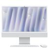 Apple iMac 24" 4.5K Retina Display with Apple M4 Chip - Silver 16GB RAM - 512GB Storage - 10 Core CPU - 10 Core GPU - 16 Core Neural Engine - 4x Thunderbolt 4 Ports - Magic Mouse - Magic Keyboard with Touch ID - Gigabit Ethernet