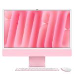 Apple iMac 24" 4.5K Retina Display with Apple M4 Chip - Pink 16GB RAM - 512GB Storage - 10 Core CPU - 10 Core GPU - 16 Core Neural Engine - 4x Thunderbolt 4 Ports - Magic Mouse - Magic Keyboard with Touch ID - Gigabit Ethernet