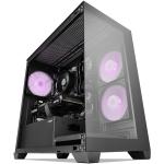 GGPC RX 7600 Gaming PC AMD Ryzen 5 5500 6 Cores / 12 Threads - 16GB RAM - 500GB NVMe SSD - AMD Radeon RX7600 8GB Graphics - WiFi + Bluetooth - Windows 11 Home