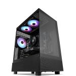 GGPC RTX 3050 Gaming PC AMD Ryzen 5 5500 6 Cores / 12 Threads - 16GB RAM - 1TB NVMe SSD - NVIDIA GeForce RTX3050 6GB Graphics - WiFi AC + Bluetooth - Windows 11 Home