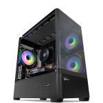 GGPC RTX 3050 Gaming PC AMD Ryzen 5 5500 6 Cores / 12 Threads - 16GB RAM - 1TB NVMe SSD - NVIDIA GeForce RTX3050 6GB Graphics - WiFi 6 + Bluetooth - Windows 11 Home
