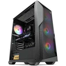 GGPC RTX 4060 Ti Gaming PC AMD Ryzen 5 5600 6 Cores / 12 Threads - 16GB RAM - 1TB NVMe SSD - NVIDIA GeForce RTX4060Ti 8GB Graphics - WiFi AC + Bluetooth - Windows 11 Home