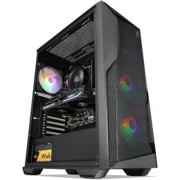 GGPC RTX 4060 Ti Gaming PC AMD Ryzen 5 5600 6 Cores / 12 Threads - 16GB RAM - 1TB NVMe SSD - NVIDIA GeForce RTX4060Ti 8GB Graphics - WiFi AC + Bluetooth - Windows 11 Home