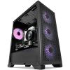 GGPC RX 7600 Gaming PC AMD Ryzen 5 8400F 6 Cores / 12 Threads - 16GB RAM - 1TB NVMe SSD - AMD Radeon RX7600 8GB Graphics - WiFi + Bluetooth - Windows 11 Home