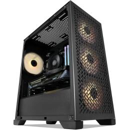GGPC RX 9060 XT Gaming PC AMD Ryzen 5 5600 6 Cores / 12 Threads - 16GB RAM - 1TB NVMe SSD - AMD Radeon RX9060XT 8GB Graphics - WiFi + Bluetooth - Windows 11 Home