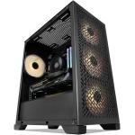 GGPC RX 9060 XT Gaming PC AMD Ryzen 5 5600 6 Cores / 12 Threads - 16GB RAM - 1TB NVMe SSD - AMD Radeon RX9060XT 8GB Graphics - WiFi AC + Bluetooth - Windows 11 Home
