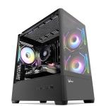 GGPC RTX 5050 8GB Gaming PC AMD Ryzen 5 5600 6 Cores / 12 Threads - 16GB RAM - 1TB NVMe SSD - NVIDIA GeForce RTX5050 8GB Graphics - WiFi 6 + Bluetooth - Windows 11 Home
