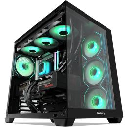 GGPC RX 9070 XT 16GB Gaming PC AMD Ryzen 7 7800X3D 8 Cores / 16 Threads - 32GB DDR5 RAM - 1TB NVMe SSD - AMD Radeon RX9070XT 16GB Graphics - WiFi 6 + Bluetooth - Windows 11 Home