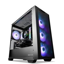 GGPC RX 9060 XT Gaming PC AMD Ryzen 5 7500F 6 Cores / 12 Threads - 32GB RAM - 1TB NVMe SSD - AMD Radeon RX9060XT 8GB Graphics - AX WiFi + Bluetooth - Windows 11 Home
