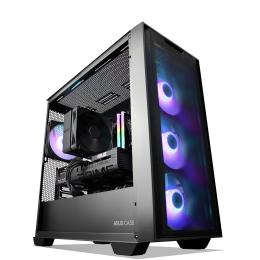 GGPC RX 9060 XT Gaming PC AMD Ryzen 5 7500F 6 Cores / 12 Threads - 32GB RAM - 1TB NVMe SSD - AMD Radeon RX9060XT 8GB Graphics - AX WiFi + Bluetooth - Windows 11 Home