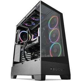 GGPC RX 9070 XT Gaming PC AMD Ryzen 5 9600X 6 Cores / 12 Threads - 32GB RAM - 1TB NVMe SSD - AMD Radeon RX9070XT 16GB Graphics - AX WiFi + Bluetooth - Windows 11 Home