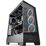 GGPC RX 9070 XT Gaming PC AMD Ryzen 5 9600X 6 Cores / 12 Threads - 32GB RAM - 1TB NVMe SSD - AMD Radeon RX9070XT 16GB Graphics - AX WiFi + Bluetooth - Windows 11 Home