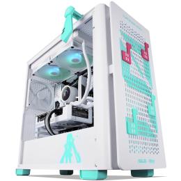 GGPC RTX 5060 Ti 16GB Gaming PC MIKU Edition AMD Ryzen 5 9600X 6 Cores / 12 Threads - 32GB RAM - 1TB SSD - NVIDIA GeForce RTX5060Ti 16GB Graphics - WiFi + Bluetooth - Windows 11 Home