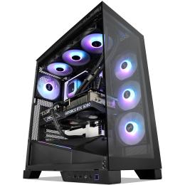 GGPC RTX 5090 Gaming PC AMD Ryzen 7 7800X3D 8 Cores / 16 Threads with Water Cooling - 32GB DDR5 RAM - 1TB NVMe SSD - NVIDIA GeForce RTX5090 32GB Graphics - WiFi 6 + Bluetooth - Windows 11 Home