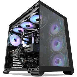 GGPC RX 9070 XT Gaming PC AMD Ryzen 7 7800X3D 8 Cores / 16 Threads - 32GB DDR5 RAM - 2TB NVMe SSD - AMD Radeon RX9070XT 16GB Graphics - WiFi 6 + Bluetooth - Windows 11 Home