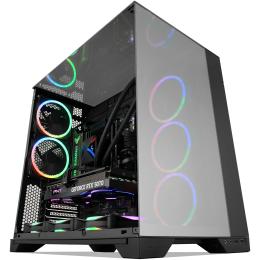 GGPC RTX 5070 Gaming PC AMD Ryzen 7 7800X3D 8 Cores / 16 Threads - 32GB DDR5 RAM - 1TB NVMe SSD - NVIDIA GeForce RTX5070 12GB Graphics - WiFi + Bluetooth - Windows 11 Home