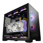 GGPC RTX 3080 Gaming PC Intel Core i7 11700K 8 Core with Water Cooling - 32GB RGB RAM - 1TB PCIe 4.0 SSD - NVIDIA GeForce ROG STRIX RTX3080 10GB - AX WiFi 6 + Bluetooth - Win10Home - VR Ready