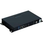 GigaIPC QBiX-Lite-AMDA1605H-A1 Industrial system with AMD  RYZEN  Embedded V1605B / Fan Design/ Dual Channel DDR4 up to 32GB/ 4 x HDMI
